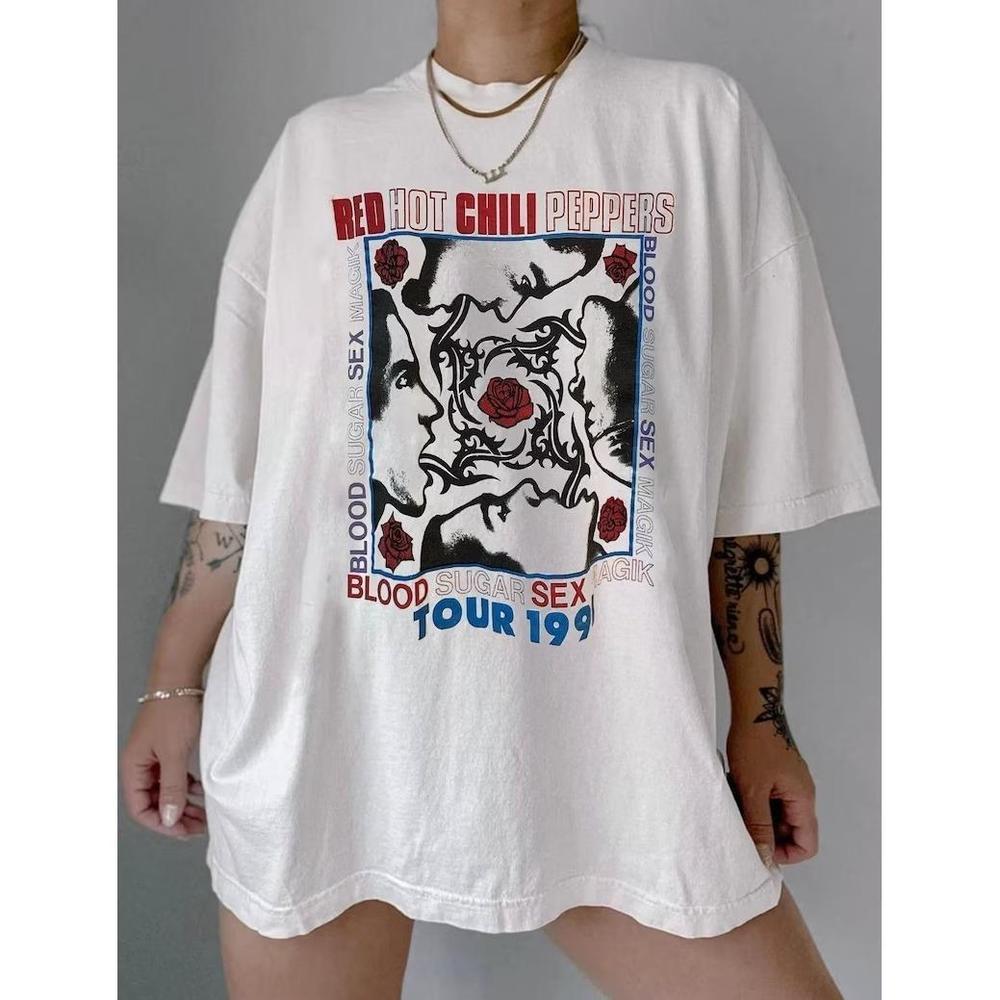 Red Hot Chili Peppers T-Shirt Red Hot Chili Peppers Tour Shirt